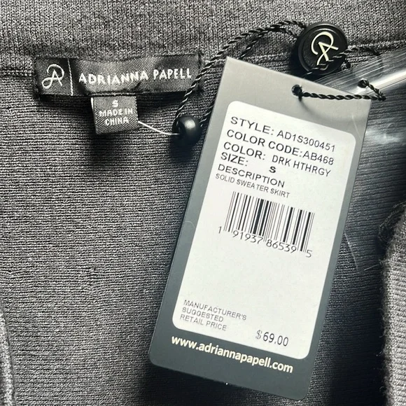 Adrianna Papell Sweater Skirt - Picture 4 of 13